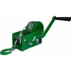 Лебедка ручная барабанная HW 900, 900 кг, канат 10 м HITCH SZ073176