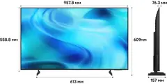 Телевизор LED Samsung 43" UE43U8000HUXPY черный/серый 4K Ultra HD 60Hz DVB-T2 DVB-C DVB-S2 USB WiFi Smart TV