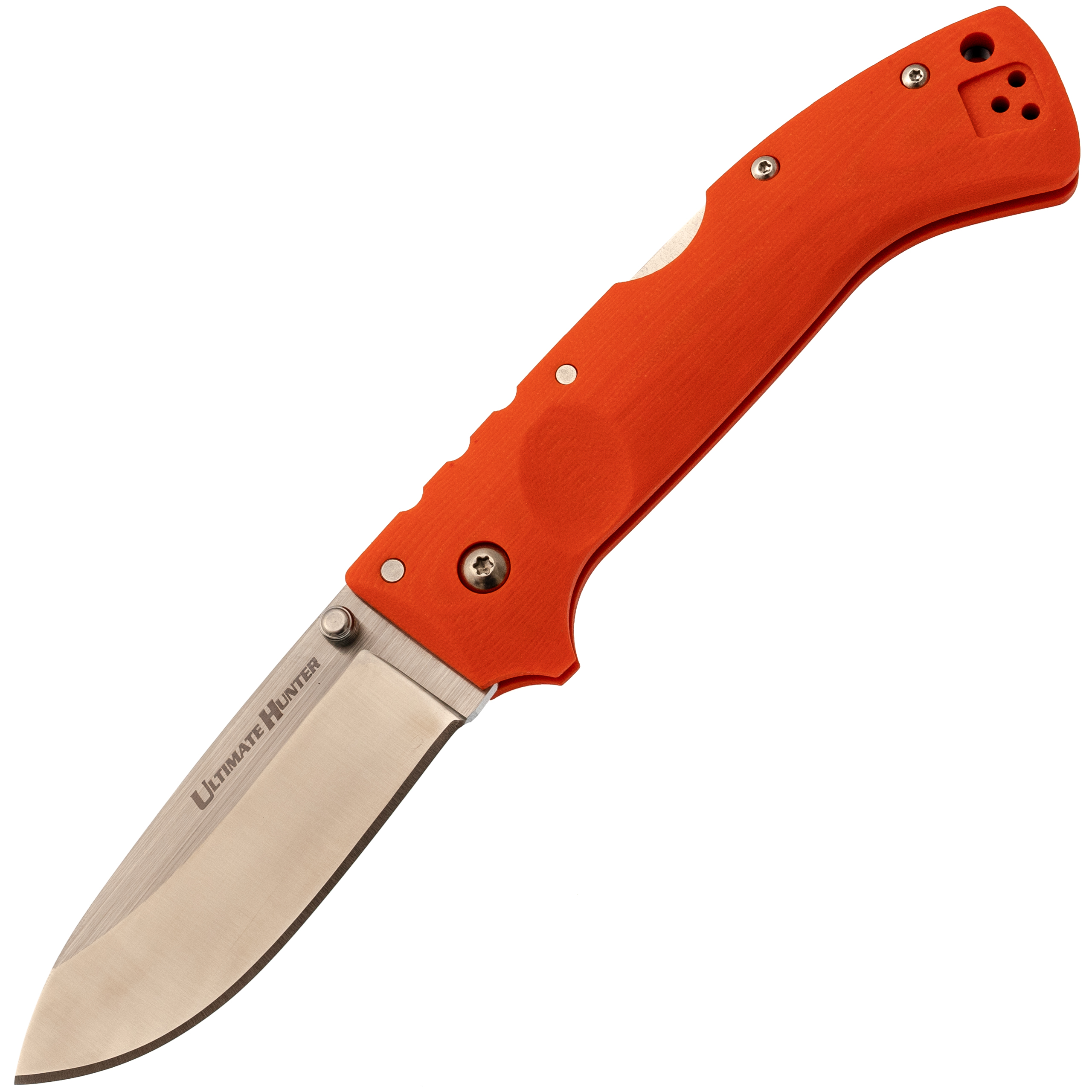 Нож складной Cold Steel Ultimate Hunter Blaze Orange, сталь S35VN, рукоять G10, оранжевый