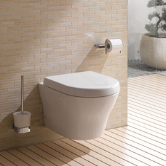 TOTO MH CW162Y#XW Унитаз подвесной, 394x530x339мм, безободковый, без сиденья, Tornado Flush, CeFiONtect, цвет: белый фото