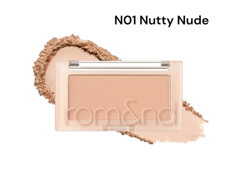 Румяна в теплом бежевом оттенке Rom&Nd Better Than Cheek N01 Nutty Nude 4 г