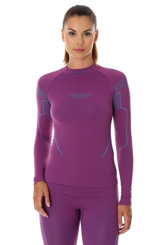 Brubeck Thermo Nilit Heat комплект термобелья женский сливовый - 3