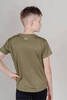 Детская спортивная футболка Nordski Jr Run olive - 3