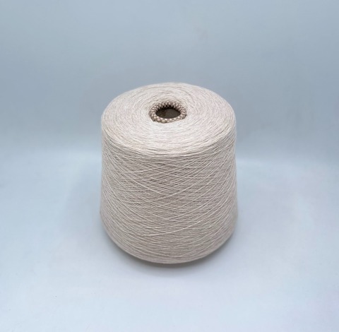 Бобинная пряжа (пр.Италия), art-Cashmere 2/28 1400м/100гр. 100% Кашемир, цвет-Светло-бежевый меланж арт.30211