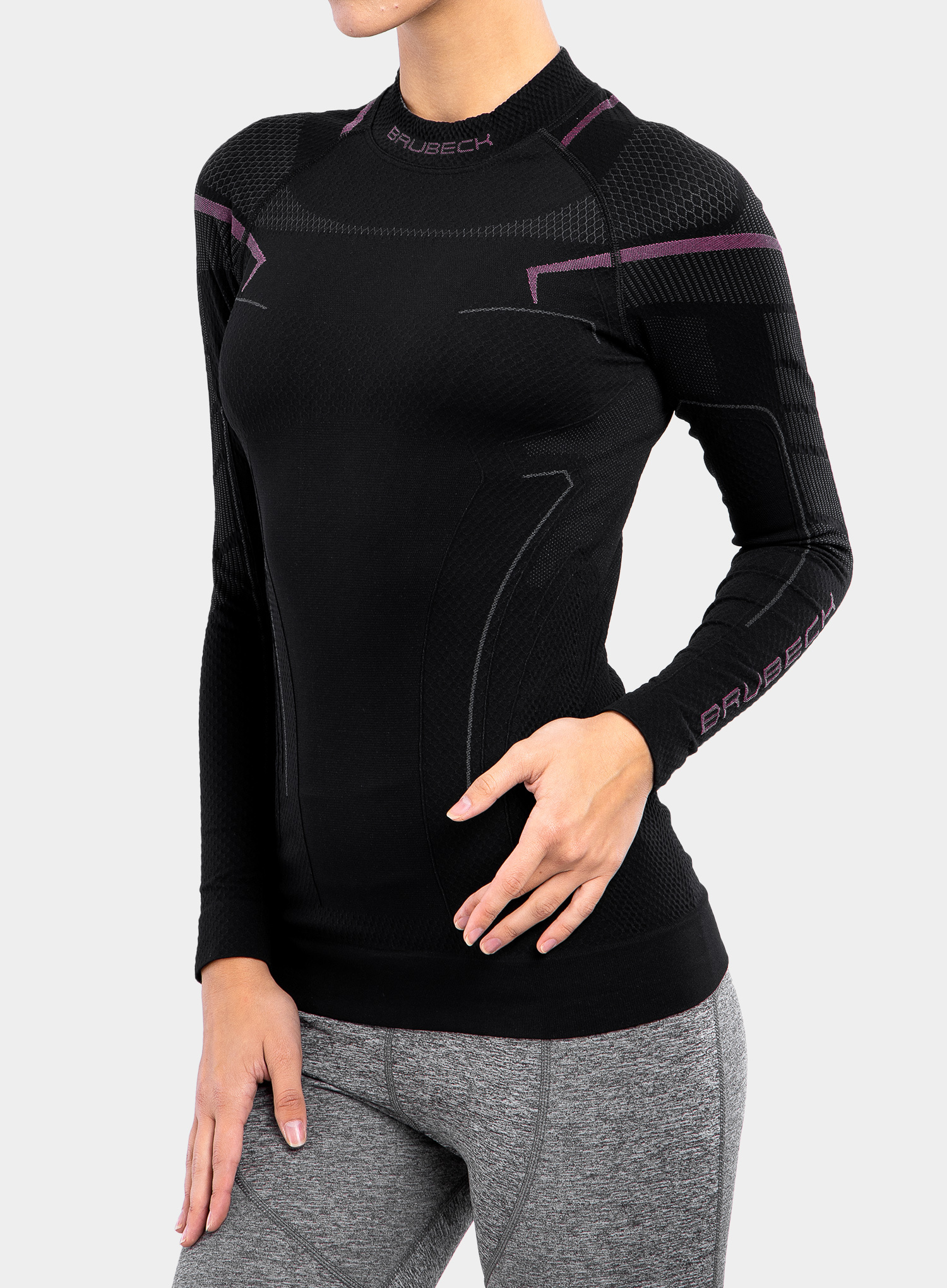 Brubeck Thermo Nilit комплект термобелья женский черный - 4