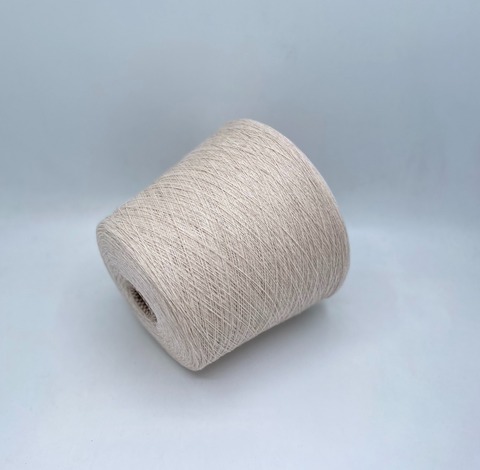 Бобинная пряжа (пр.Италия), art-Cashmere 2/28 1400м/100гр. 100% Кашемир, цвет-Светло-бежевый меланж арт.30211