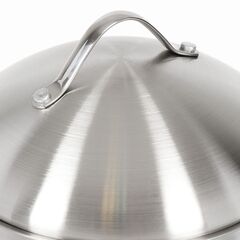 Ковш нерж, 1.9 л, крышка металл, металл ручка, индукц, Daniks, Мальта, GS-01345KS-16SP