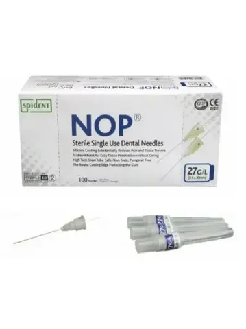 Иглы карпульные для процедуры анастезии NOP, 30 х 27 мм