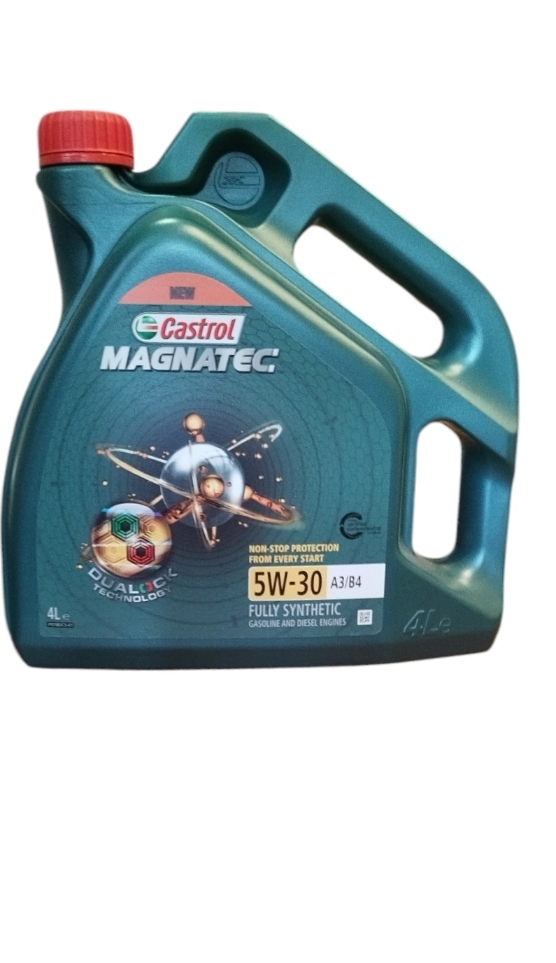 Моторное масло Castrol Magnatec 5W30 А3/В4 синтетическое 4л