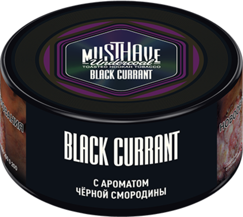М. Табак для кальяна Must have Черная смородина 25гр
