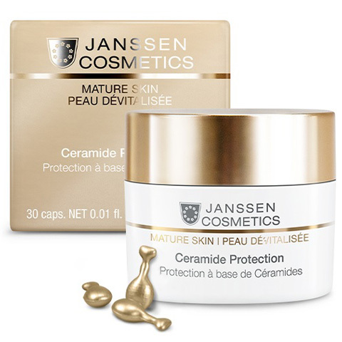 Janssen Mature Skin: Капсулы с церамидами и витамином С (Ceramide Protection Capsules)