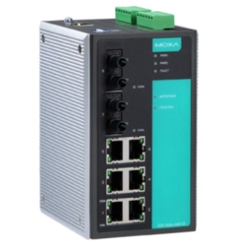 Коммутатор управляемый MOXA EDS-508A-MM-ST-T