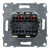 Переключатель двухклавишный - Legrand SUNO - 10АХ 250В безвинтовые зажимы - Алюминий — фото 4