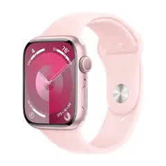 Умные часы Apple Watch Series 9 GPS, 45mm, Aluminium Case with Sport Band M/L, Pink (Розовый)