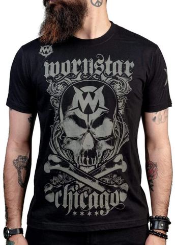 Wornstar | Футболка мужская CHICAGO CORE TEE W100 перед