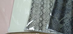 Кожа искусственная декоративная с дизайном, 20*30 см., 1 лист или набор