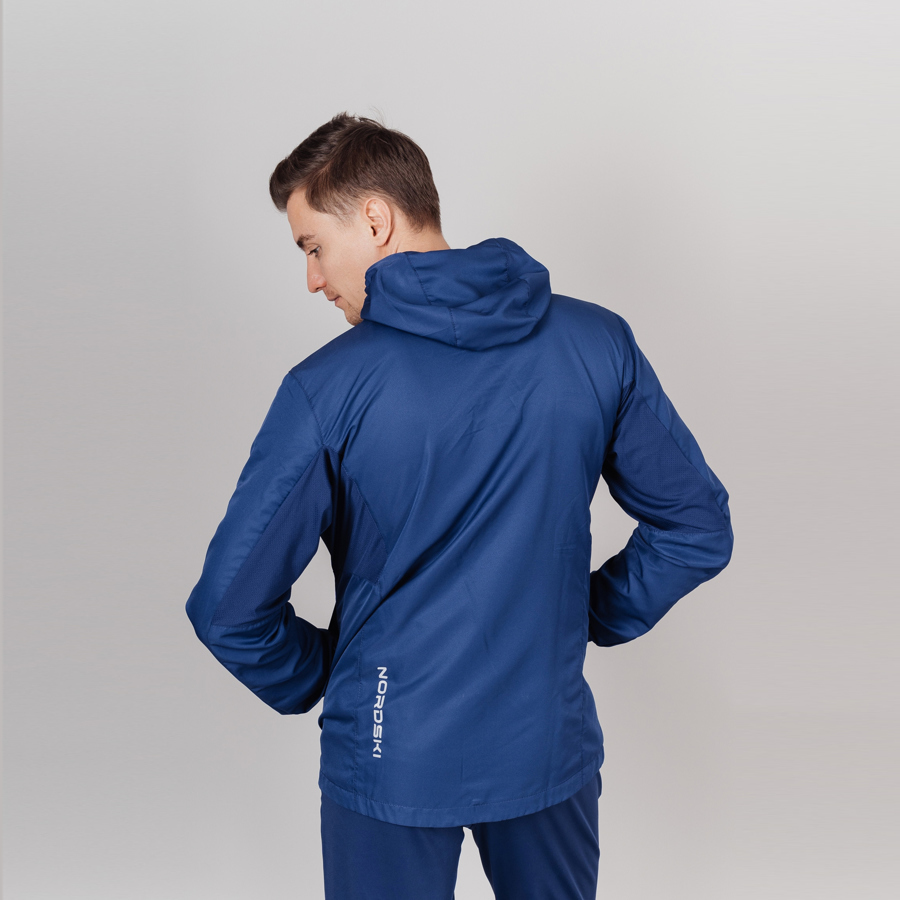 Nordski Run костюм для бега мужской Navy-Black - 3