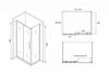 Abber Schwarzer Diamant AG30130BH-S90B Душевой уголок, 130x90x195, цвет: чёрный