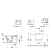 Duravit Starck 3 2104090000 Напольный унитаз в комплекте Big Toilet 420х740 мм, с отдельным бачком (не вкл.бачок), слив универсальный, с креплениями, цвет белый