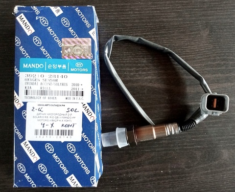 ДАТЧИК КИСЛОРОДНЫЙ 2-Й SOLARIS RB, RIO QB III MANDO HY MOTORS (КВАДР 4-Х КОНТ)