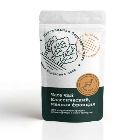 Чага чай мелкая фракция, 100 г