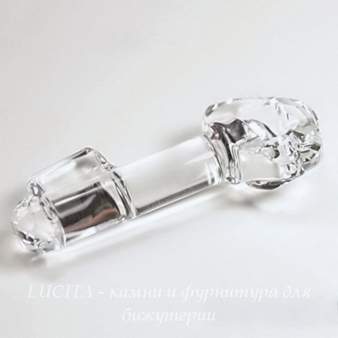 6919 Подвеска Сваровски Ключик Crystal  (30 мм) ()