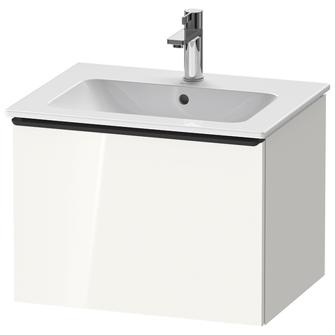 Duravit D-Neo DE426102222 Тумбочка подвесная, 440x610x462, 1 ящик, цвет: белый высокоглянцевый