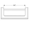 Geberit Citterio 500.566.JI.1 Тумба для раковины 118.4x55.4x50.4см, бежевый / глянцевое стекло, светлый дуб / меламин, структура дерева