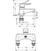 Hansgrohe Metris 31423000 Смеситель на борт ванны на 2 отверстия
