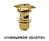 WasserKRAFT Sauer A168 Донный клапан, цвет: золото