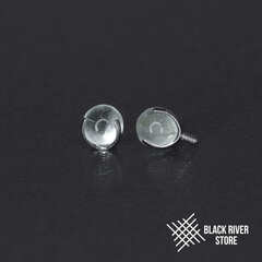 Ball 3-Prongs 4мм Green Fluorite