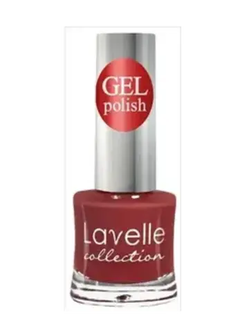 Lavellecollection Лак GEL POLISH тон 15 каштановый крайола 10 мл