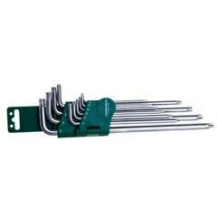 Jonnesway H12S110S Набор ключей торцевых TORX® удлиненных Т9-50, 10 предметов 48067
