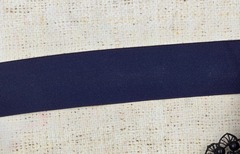 Резинка тканая, ш. 4 см, 20 г/м2, тёмно-синий