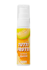 Съедобная гель-смазка TUTTI-FRUTTI для орального секса (Дыня)
