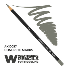Карандаш Concrete Marks — AK Interactive Weathering Pencils, AK10027
