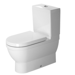 Duravit Starck 3 2141090000 Унитаз моноблок 705х370 мм, с отдельным бачком (не вкл. бачок), слив универсальный , вкл крепления, цвет белый фото
