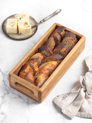 Light Oak Box for kitchenware Light Oak Box for kitchenware