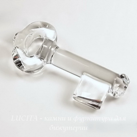 6919 Подвеска Сваровски Ключик Crystal  (50 мм) ()