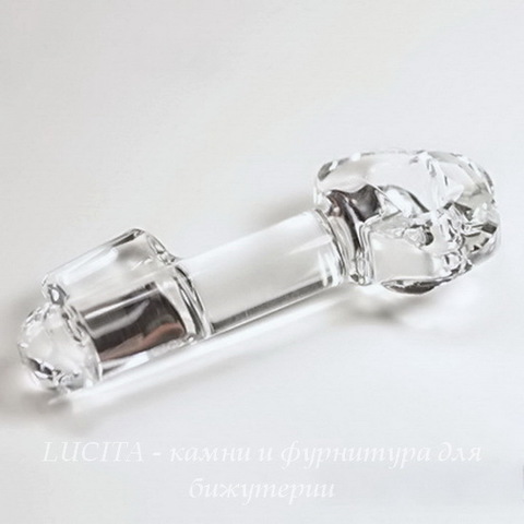 6919 Подвеска Сваровски Ключик Crystal  (50 мм) ()