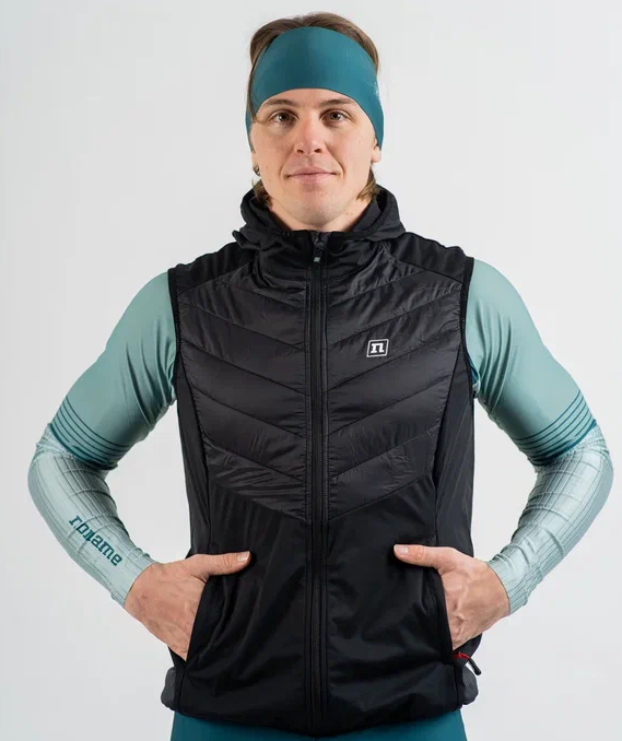 Утепленный жилет Noname Hybrid Vest 24 UX черный