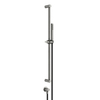 Gessi 316 54045#239 Штанга в комплекте с душевой лейкой с легкой очисткой, шланг 1,50 м, вывод воды из стены, цвет: steel brushed