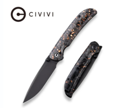 Фото Складной нож CIVIVI Imperium Black, сталь Nitro-V, Carbon Fiber