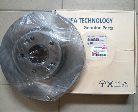 ДИСК ТОРМОЗНОЙ ПЕРЕДНИЙ TUCSON TL, CEED CD, OPTIMA JF, SPORTAGE QL MEILLOR 305 ММ