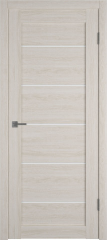 Межкомнатная дверь экошпон VFD (ВФД) Atum Pro 27 Scanson Oak стекло White Cloud