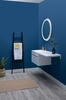 Aquanet Токио 239217 Тумба с раковиной, цвет: белый