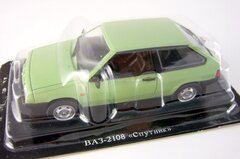 VAZ-2108 Sputnik Lada Samara green 1:43 DeAgostini Auto Legends USSR #21