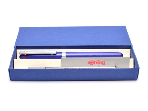 Ручка-роллер Rotring Freeway Matte Blue CT, FBlack (R 506110)