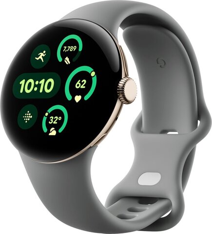 Умные часы Google Pixel Watch 3 41mm Wi-Fi + LTE (Champagne Gold/Hazel)