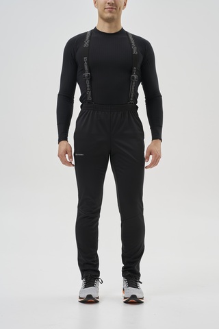 Мужские тренировочные лыжные брюки Nordski Advance black